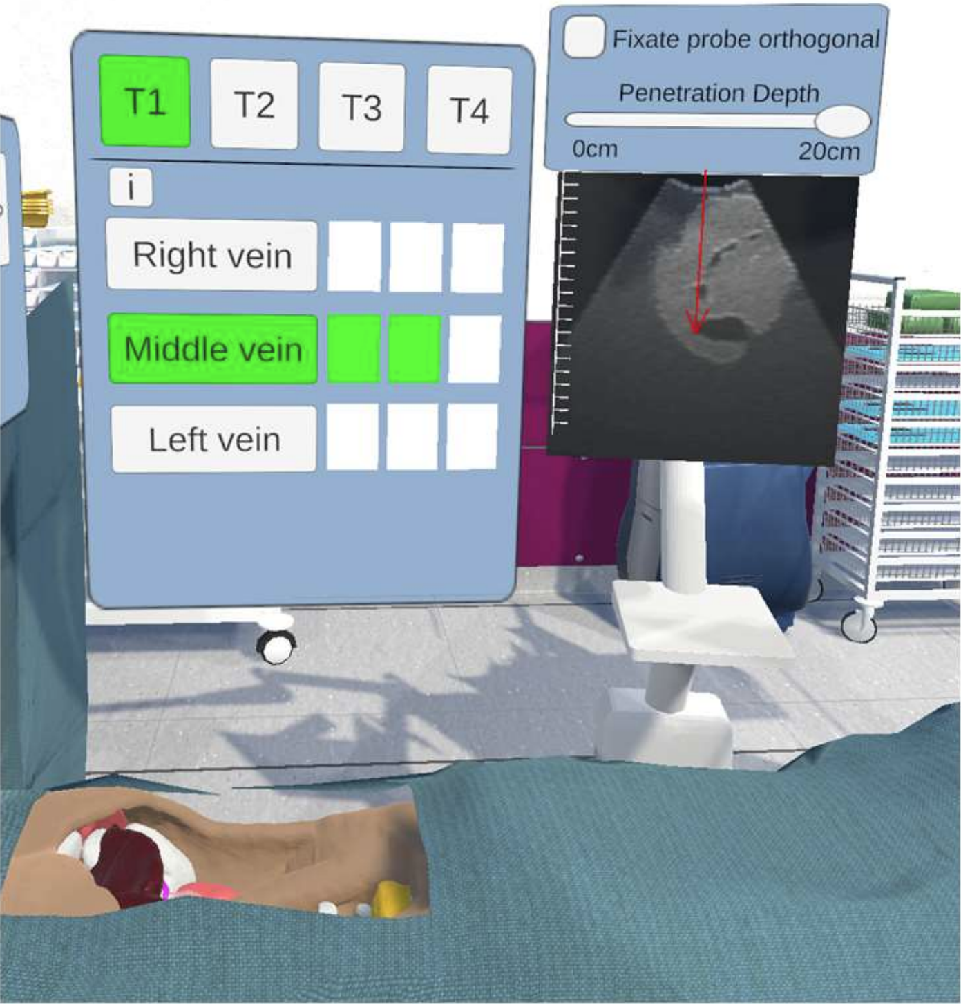 LiVRSono - Virtual Reality Training with Haptics for Intraoperative Ultrasound